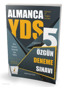 YDS Almanca Özgün 5 Deneme Sınavı