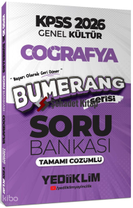 Yediiklim Yayıncılık 2026 KPSS Genel Yetenek Bumerang Matematik Tamamı Çözümlü Soru Bankası