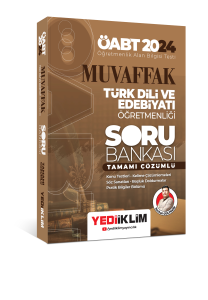 Yediiklim Yayınları ÖABT Muvaffak Türk Dili Ve Edebiyatı Öğretmenliği Tamamı Çözümlü Soru Bankası