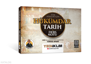 Yediiklim Yayınları 2026 Tüm Adaylar İçin Hükümdar Tarih Ders Notu