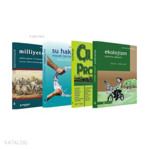 Yeşil Politika Seti (4 Kitap) Ekolojizm - Çılgın Projeler - Su Hakkı - Milliyetçilik