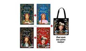 Yeşilin Kızı Anne Set 4 Kitap - Siyah Bez Çanta Hediyeli