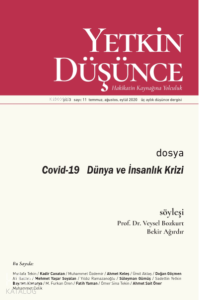 Yetkin Düşünce Sayı 11 - Covid-19 Dünya ve İnsanlık Krizi