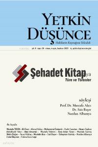 Yetkin Düşünce Sayı: 30;Töre ve Törenler