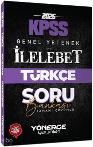 Yönerge Yayınları 2026 KPSS Türkçe İlelebet Soru Bankası Çözümlü