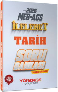 Yönerge Yayınları 2026 MEB-AGS Tarih İlelebet Soru Bankası Çözümlü