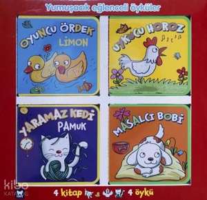 Yumuşacık Eğlenceli Öyküler Seti - 4 Kitap Takım