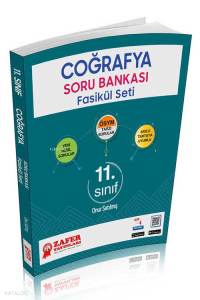 Zafer Yayınları 11. Sınıf Coğrafya Soru Bankası Fasikül Seti