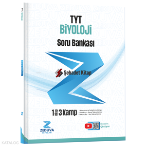 Zeduva Yayınları Biosem TYT Biyoloji 1 Kitap 3 Kamp Soru Bankası