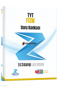 Zeduva Yayınları Fizikfinito TYT Fizik 1 Kitap 3 Kamp Soru Bankası