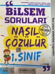 Zekiçocuk Eğitici Kitaplar 1. Sınıf Bilsem Soruları Nasıl Çözülür