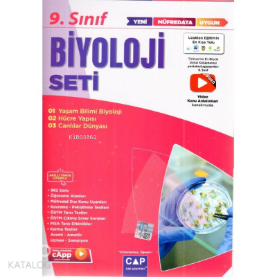 09.Sınıf Set Anadolu Biyoloji - 2022 | Kolektif | Çap Yayınları