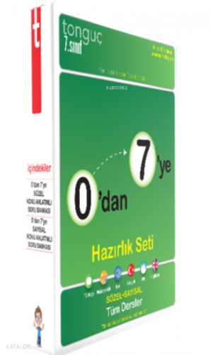 0dan-7ye-Konu-Anlatimli-Soru-Bankasi-Seti | Kolektif | Tonguç Yayınlar