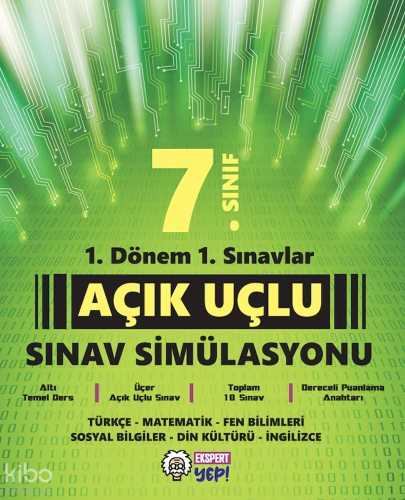 1. Dönem 1. Sınavlar Açık Uçlu Sınav Simülasyonu 7. Sınıf