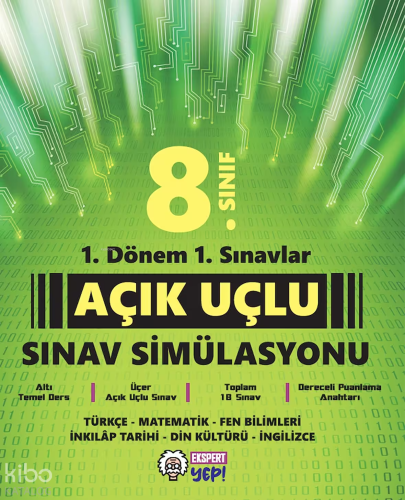 1. Dönem 1. Sınavlar Açık Uçlu Sınav Simülasyonu 8. Sınıf