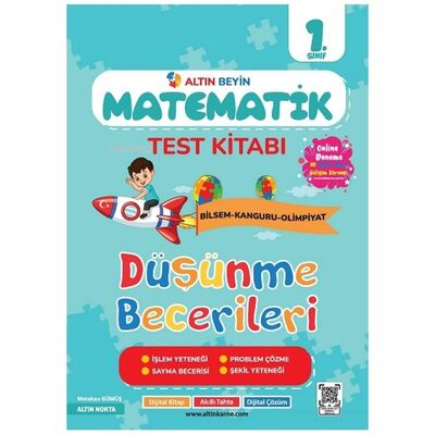 1. Sınıf Altın Beyin Matematik Test Kitabı | Kolektif | Altın Nokta Ya