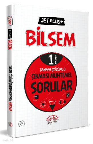 1 Sınıf Bilsem Jet Plus+ Tamamı Çözümlü Çıkması Muhtemel Sorular