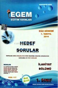 1. Sınıf İlahiyat Bölümü Hedef Sorular (Kod 117) Güz Dönemi | Komisyon