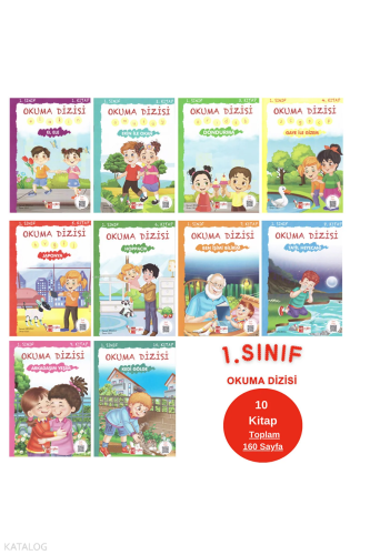 1.Sınıf Yeni Nesil 10'lu Okuma Dizisi(Yeni Ürün) | Kolektif | Artı Eği