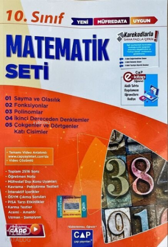 10. Sınıf Anadolu Matematik Seti -2022