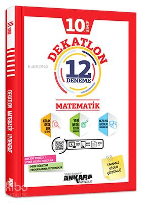 10. Sınıf Dekatlon Matematik 12 Deneme | Barış B. Demir | Ankara Yayın
