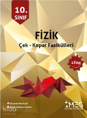 10. Sınıf Fizik 4 Etap Soru Bankası - Çek kopar Fasikülleri