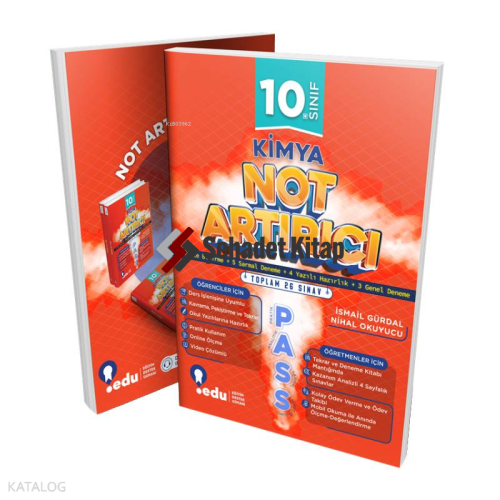 10. Sınıf Kimya PASS Not Artırıcı | İsmail Gürdal | EDU