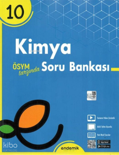10.Sınıf Kimya Soru Bankası | Kolektif | Endemik Yayınları (Hazırlık)
