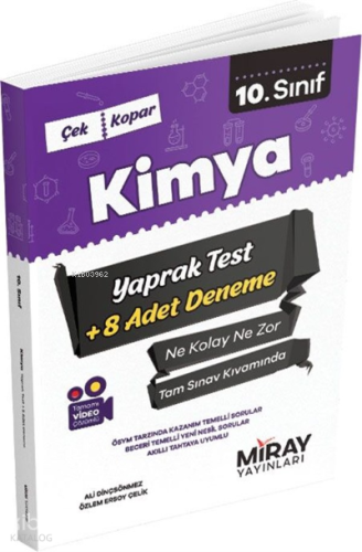 10.Sınıf Kimya Yaprak Testler