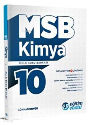 10.Sınıf Msb Kımya