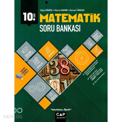 10.Sınıf S.B. Anadolu Matematik - 2022 | Kolektif | Çap Yayınları