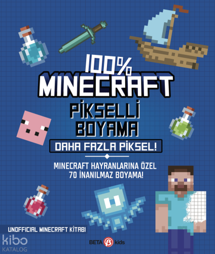%100 Minecraft Pikselli Boyama - Daha Fazla Piksel