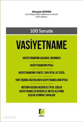 100 Soruda Vasiyetname