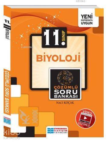 11. Sınıf Biyoloji Video Çözümlü Soru Bankası Evrensel İletişim Yayınları