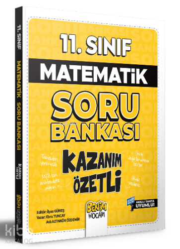 11. Sınıf Kazanım Özetli Matematik Soru Bankası | Ebru Tuncay | Benim 