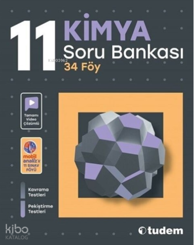 Tudem 11. Sınıf Kimya Soru Bankası