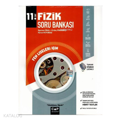 11.Sınıf S.B. Fen Lisesi Fizik - 2020 | Kolektif | Çap Yayınları