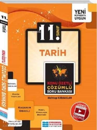 11. Sınıf Tarih Konu Özetli Video Çözümlü Soru Bankası Evrensel İletişim Yayınları
