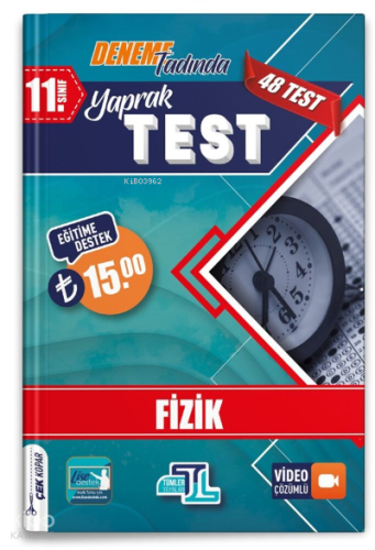 11.Sınıf Yaprak Test Fizik - 2022