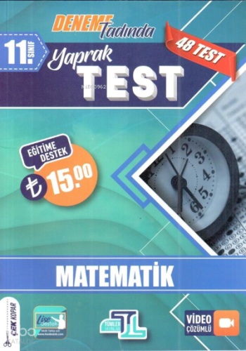 11.Sınıf Yaprak Test Matematik - 2022