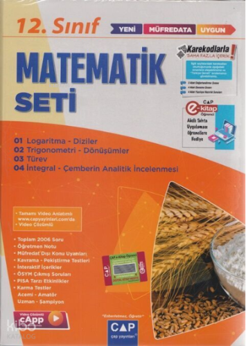 12.Sınıf Set Anadolu Matematik - 2023