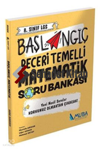 1416 8.Sınıf Başlangıç Matematik Soru Bankası | Kolektif | Muba Yayınl