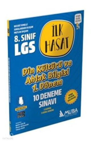 1853 LGS Din Kültürü ve Ahlak Bilgisi İlk Hasat 10 Deneme Sınavı (1.Dönem)