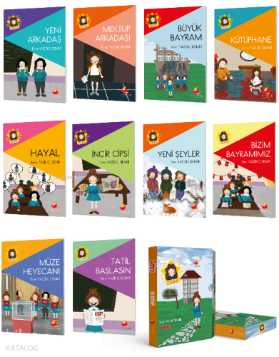 2-3.Sınıf Zehra Serisi Hikaye Seti (10 Kitap + Değerlendirme Soruları)