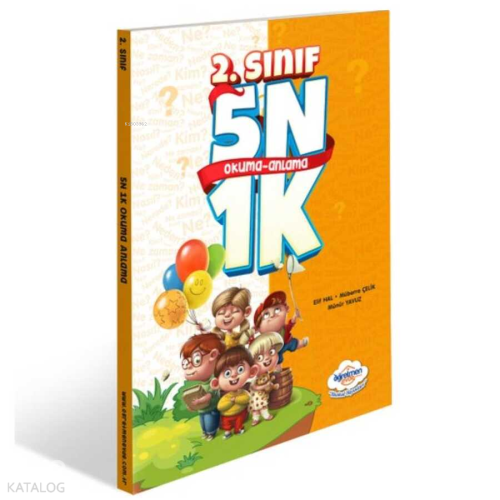 2. Sınıf 5N1K Okuma Anlama Kitabı Öğretmen Evde Yayınları (Büyük Boy)