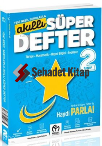 2.Sınıf Akıllı Süper Defter | Kolektif | Model Eğitim Yayınları