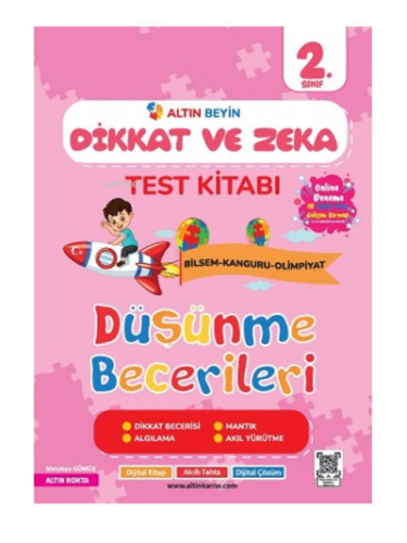 2. Sınıf Altın Beyin Dikkat Ve Zeka Kitabı | Kolektif | Altın Nokta Ya