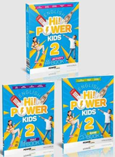 2.Sınıf Hi! Power İngilizce Seti (3 Kitap) | Kolektif | Model Eğitim Y