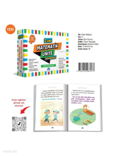 2. Sınıf Matematik Ünite Hikayeleri - Uzay Yolculuğu | Kolektif | Mart