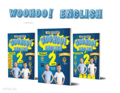 2. Sınıf Woohoo English Gold Edition Practive +Work +Unit Test Book